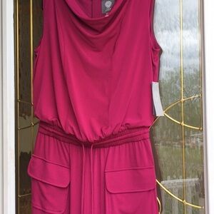 Vince Camuto Pink Jumpsuit 
COLOR  BERRY .